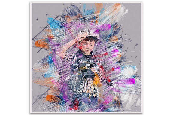 Mixed Art Photoshop Action