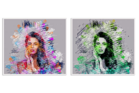 Mixed Art Photoshop Action