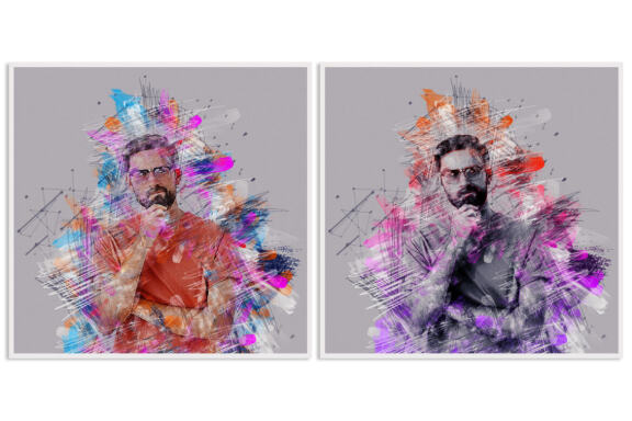 Mixed Art Photoshop Action