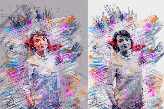 Mixed Art Photoshop Action