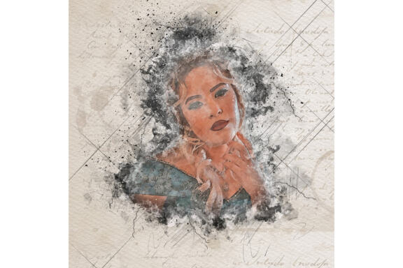 Mixed Media Art Photoshop Action