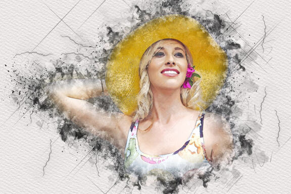 Mixed Media Art Photoshop Action
