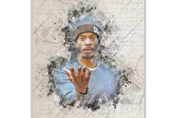 Mixed Media Art Photoshop Action