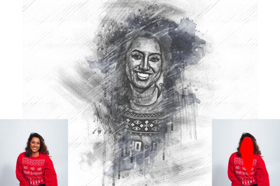 Pro Sketch Portrait Photoshop Action