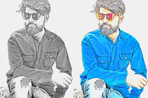 Sketch Master Photoshop Action