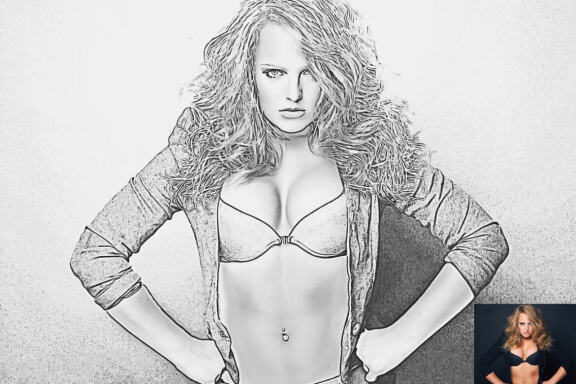 Sketch Master Photoshop Action