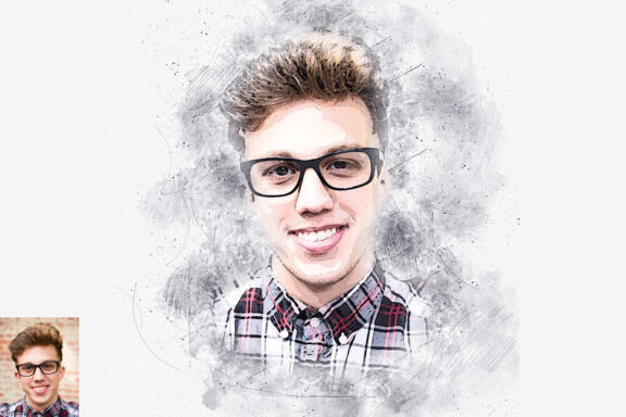 Sketching Drawing Photoshop Action