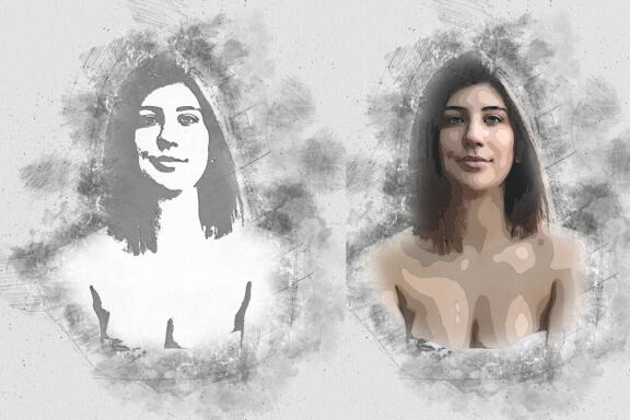 Sketching Drawing Photoshop Action