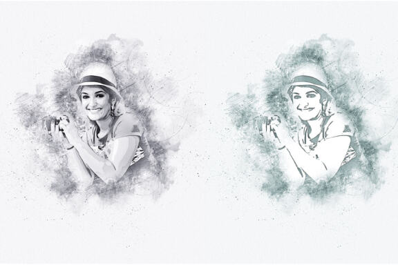 Sketching Drawing Photoshop Action