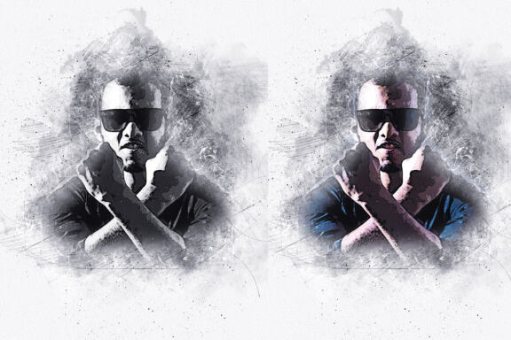 Sketching Drawing Photoshop Action