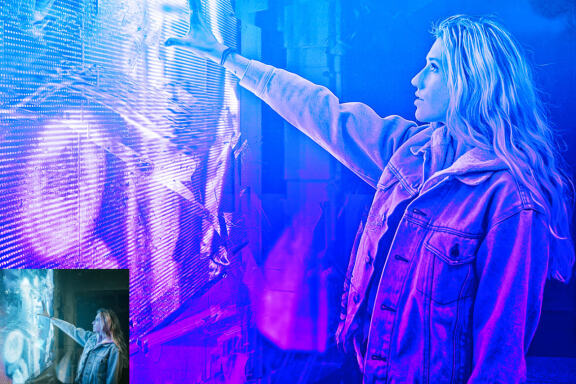 Canva Cyberpunk Photoshop Action