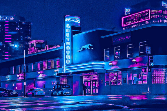 Canva Cyberpunk Photoshop Action