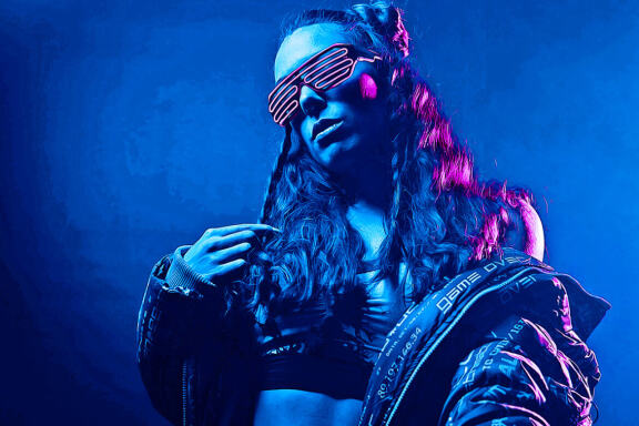 Canva Cyberpunk Photoshop Action