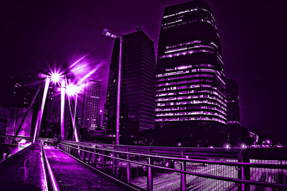 Canva Cyberpunk Photoshop Action