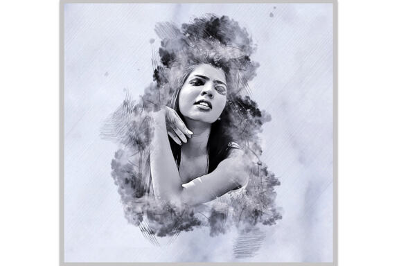 Ink Sketch Art Photoshop Action