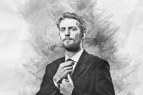 Portrait Sketch Art Photoshop Action