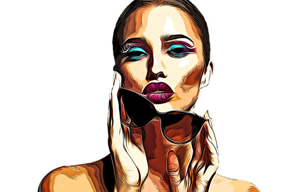 Posterize Effect Photoshop Action