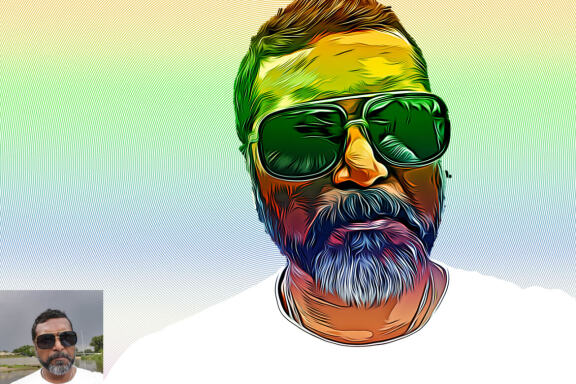 Posterize Effect Photoshop Action