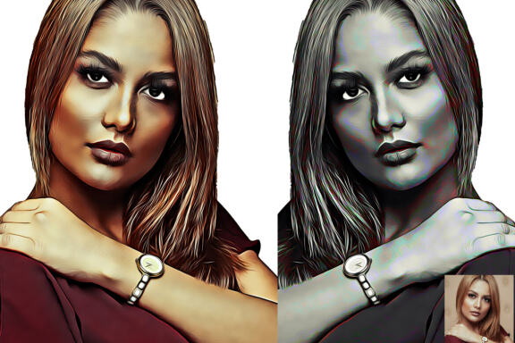 Posterize Effect Photoshop Action