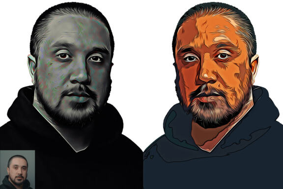 Posterize Effect Photoshop Action