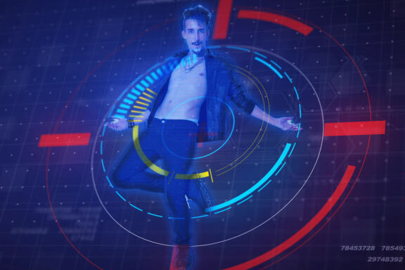 Retro Hologram Effect Photoshop Action