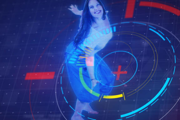 Retro Hologram Effect Photoshop Action