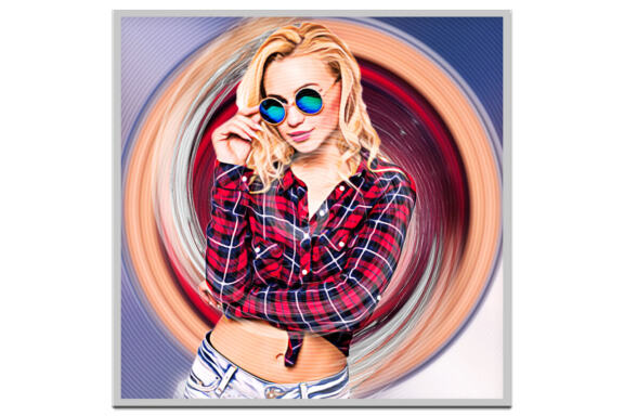 Twirl Paint Photoshop Action
