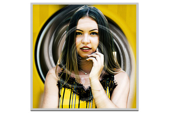 Twirl Paint Photoshop Action