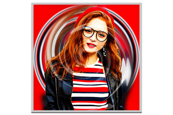Twirl Paint Photoshop Action