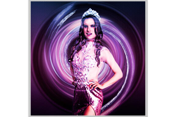 Twirl Paint Photoshop Action