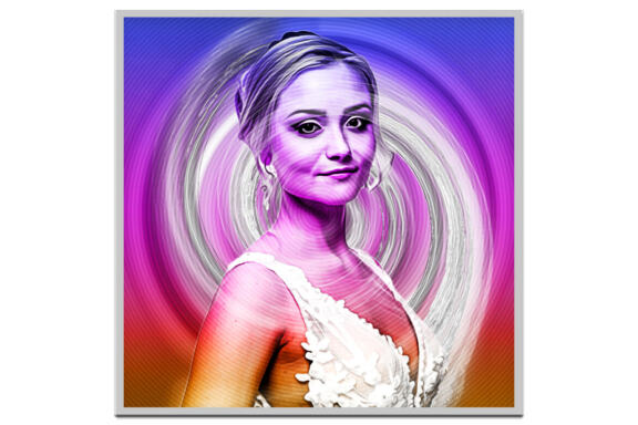 Twirl Paint Photoshop Action