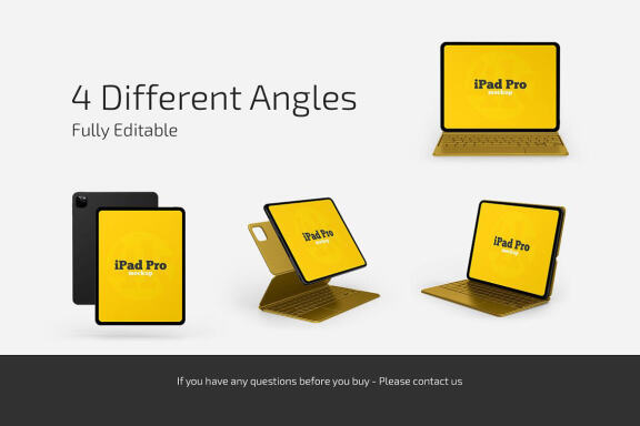 iPad Pro Mockup Set
