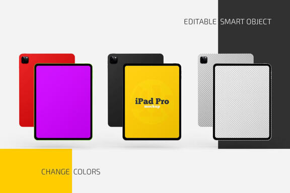 iPad Pro Mockup Set