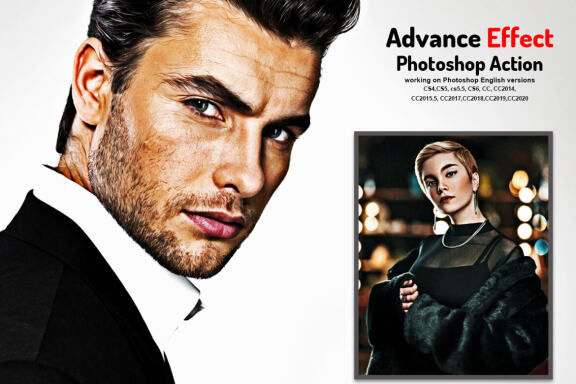 Advance Effect Photoshop Action