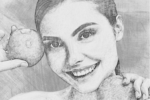 Artistic Sketch FREE Photoshop Action