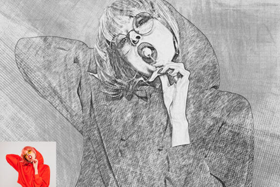 Artistic Sketch FREE Photoshop Action