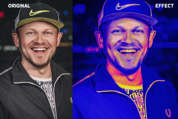 Bold Colorful Portrait Photoshop Action