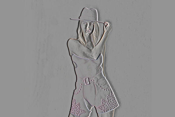 Emboss Effect Photoshop Action