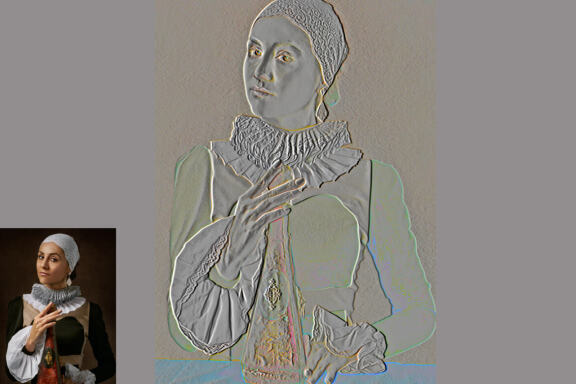 Emboss Effect Photoshop Action