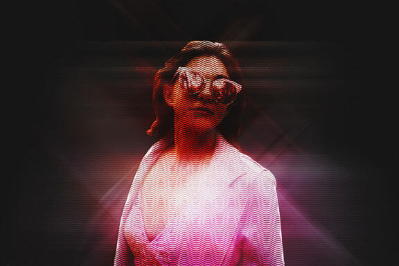 Hologram Effect Photoshop Action