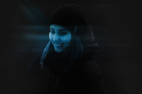 Hologram Effect Photoshop Action