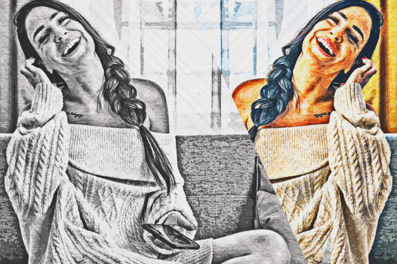 Mezzotint Art Photoshop Action