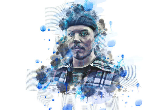 Pen Watercolor Photoshop Action
