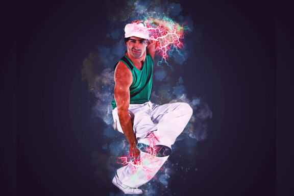 Power Effect Photoshop Action