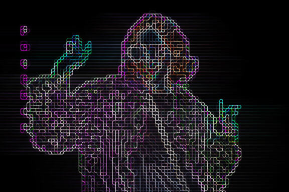 Sci-fi Digital Portrait Photoshop Action