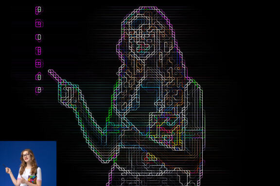 Sci-fi Digital Portrait Photoshop Action