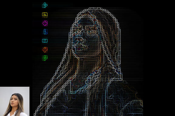 Sci-fi Digital Portrait Photoshop Action