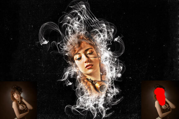 Smoke Sketch Photoshop Action