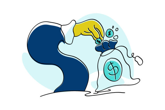 Investment Business flat Illustration
