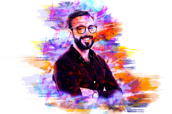 Acrylic Painting Photoshop Action